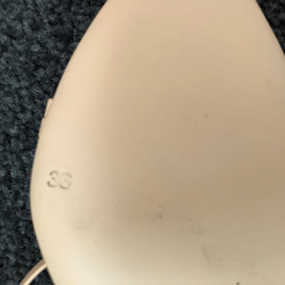 Zimmermann Nude Leather Kitten Heels Size 36 AU 5 RRP $550 NEW - Picture 9 of 15